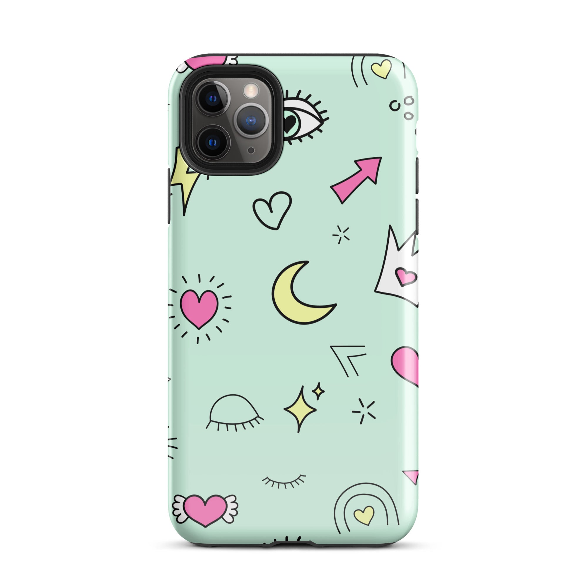 Moon Heart Tough Phone Case for iPhone® 11 Pro Max front