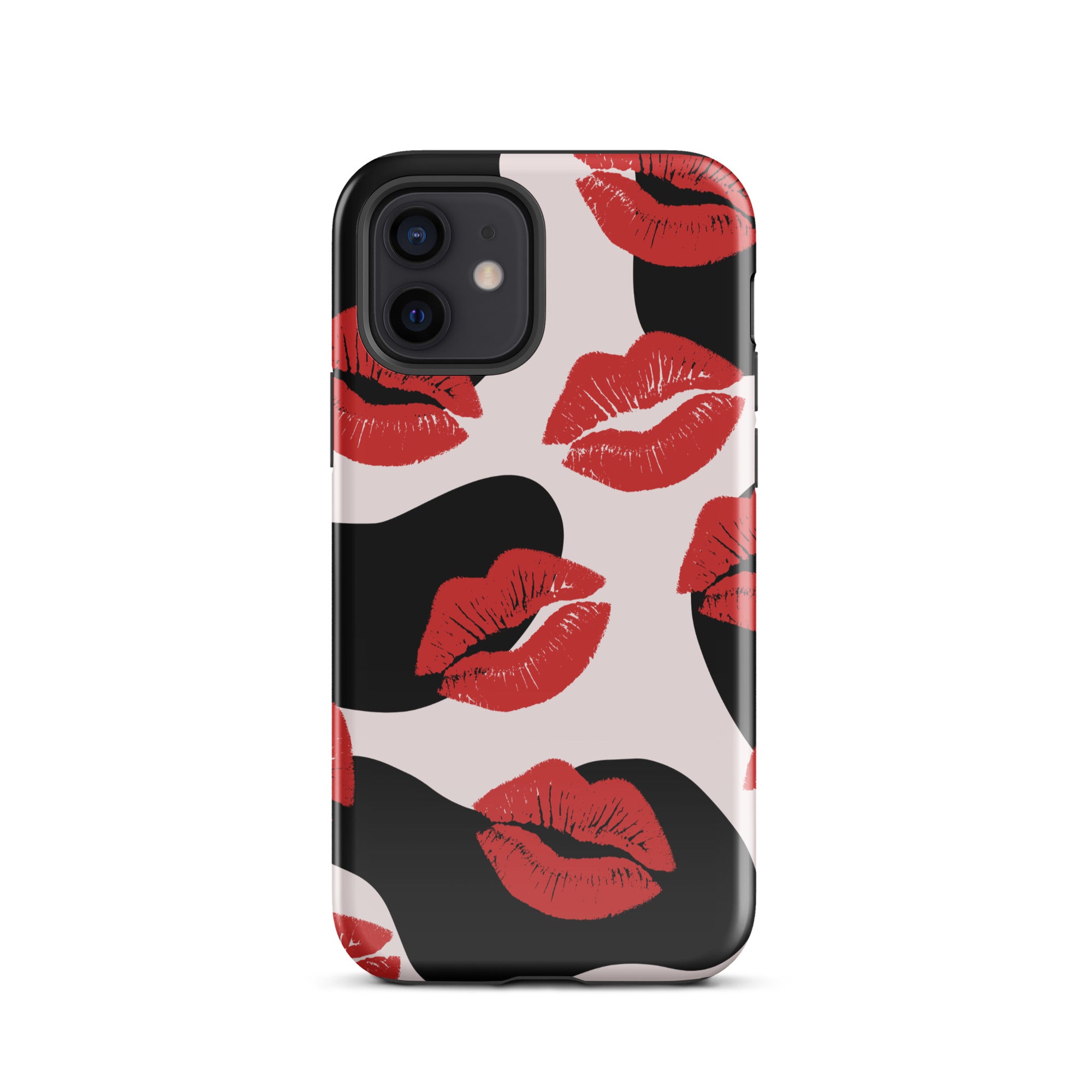 Kiss Me Tough Phone Case for iPhone® 12 front 