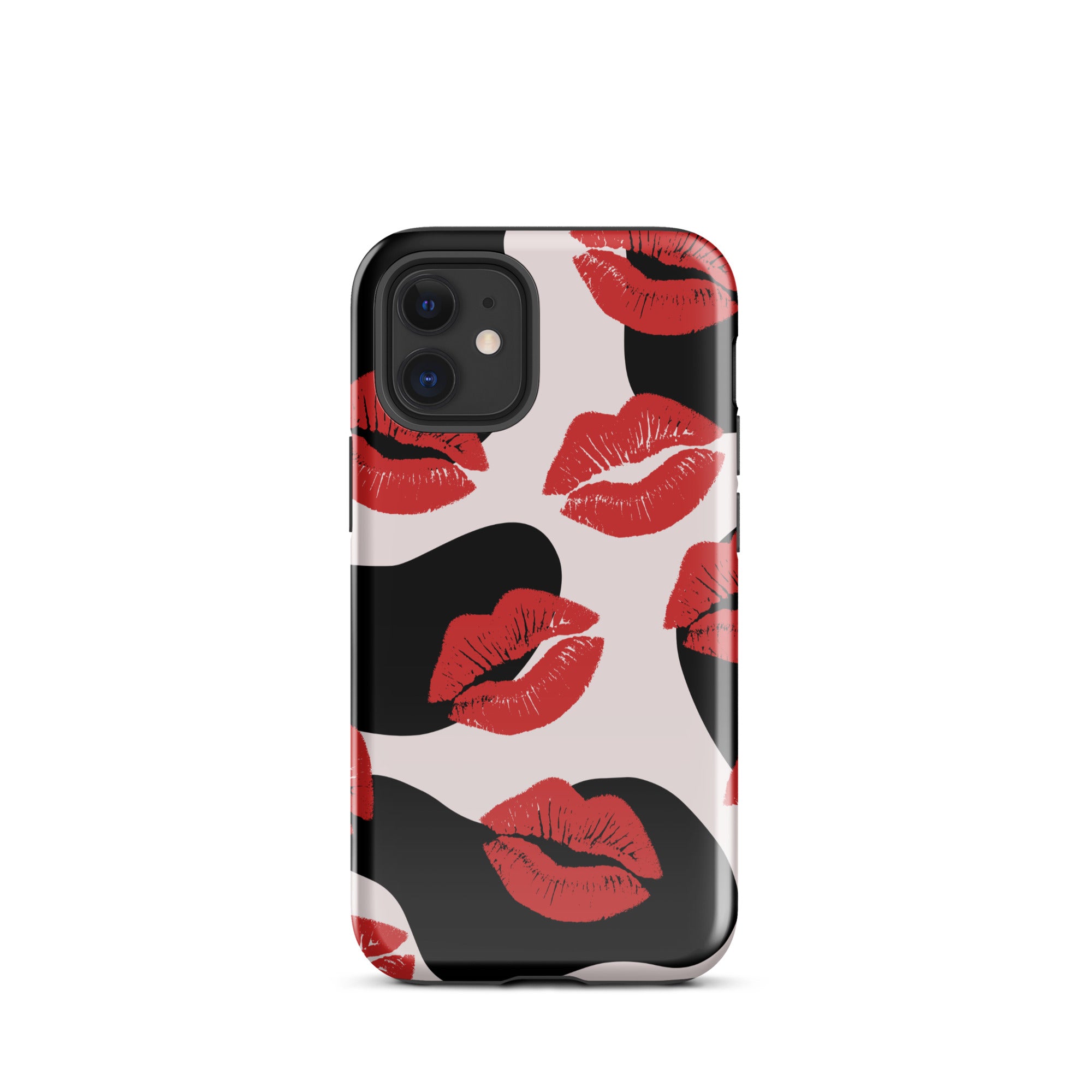 Kiss Me Tough Phone Case for iPhone® 12 Mini front