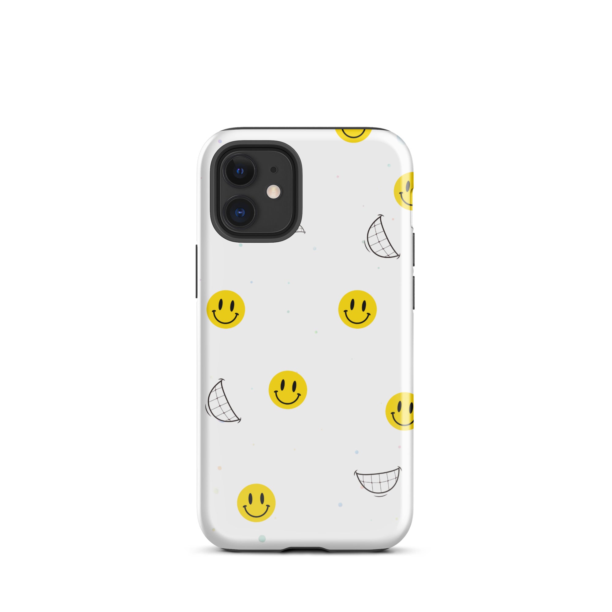 Happy Face Tough Phone Case for iPhone® 12 Mini front