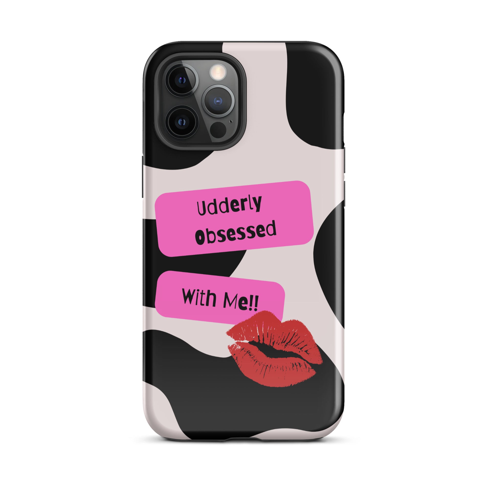 Udderly Obsessed Tough Phone Case for iPhone® 12 Pro Max front