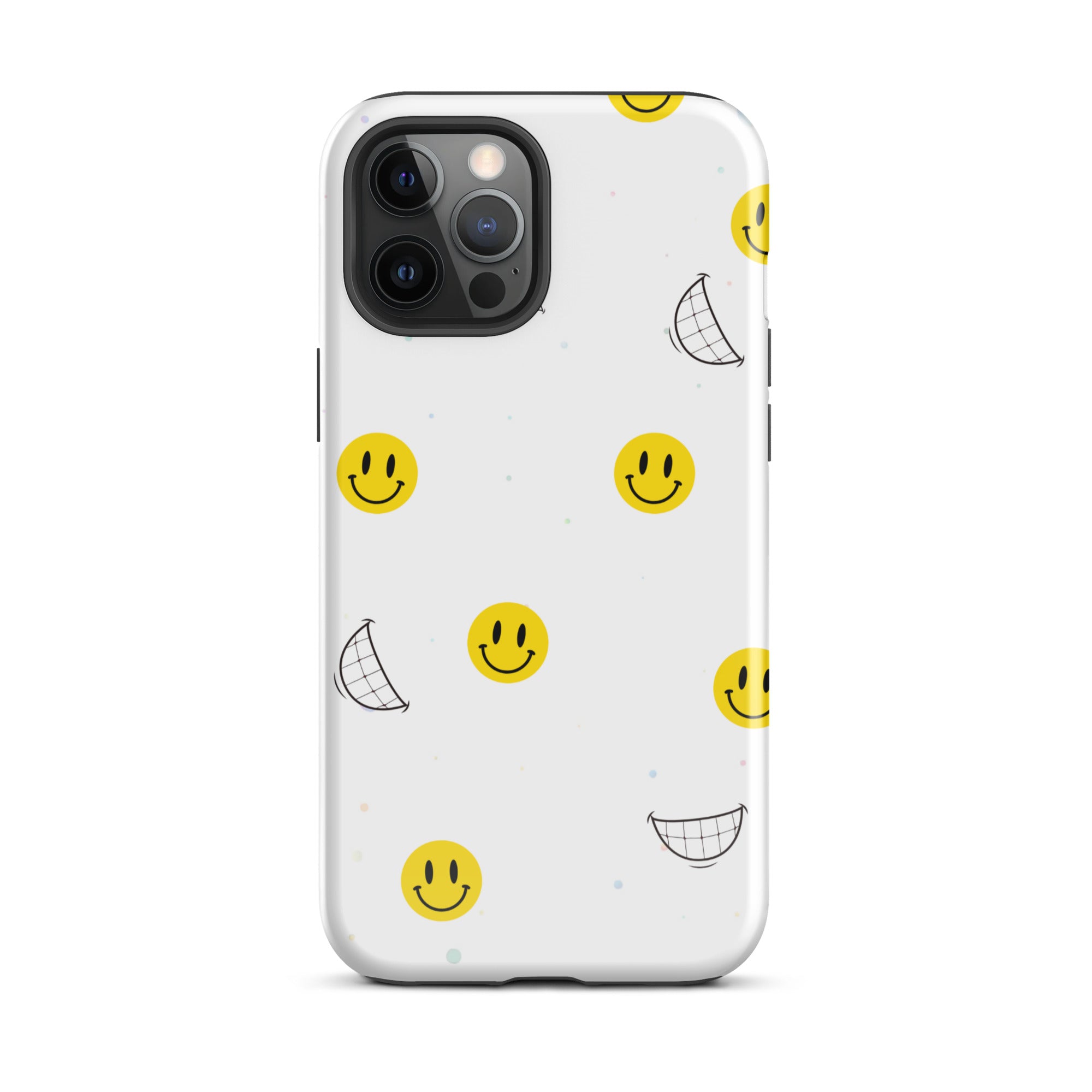 Happy Face Tough Phone Case for iPhone® 12 Pro Max front 