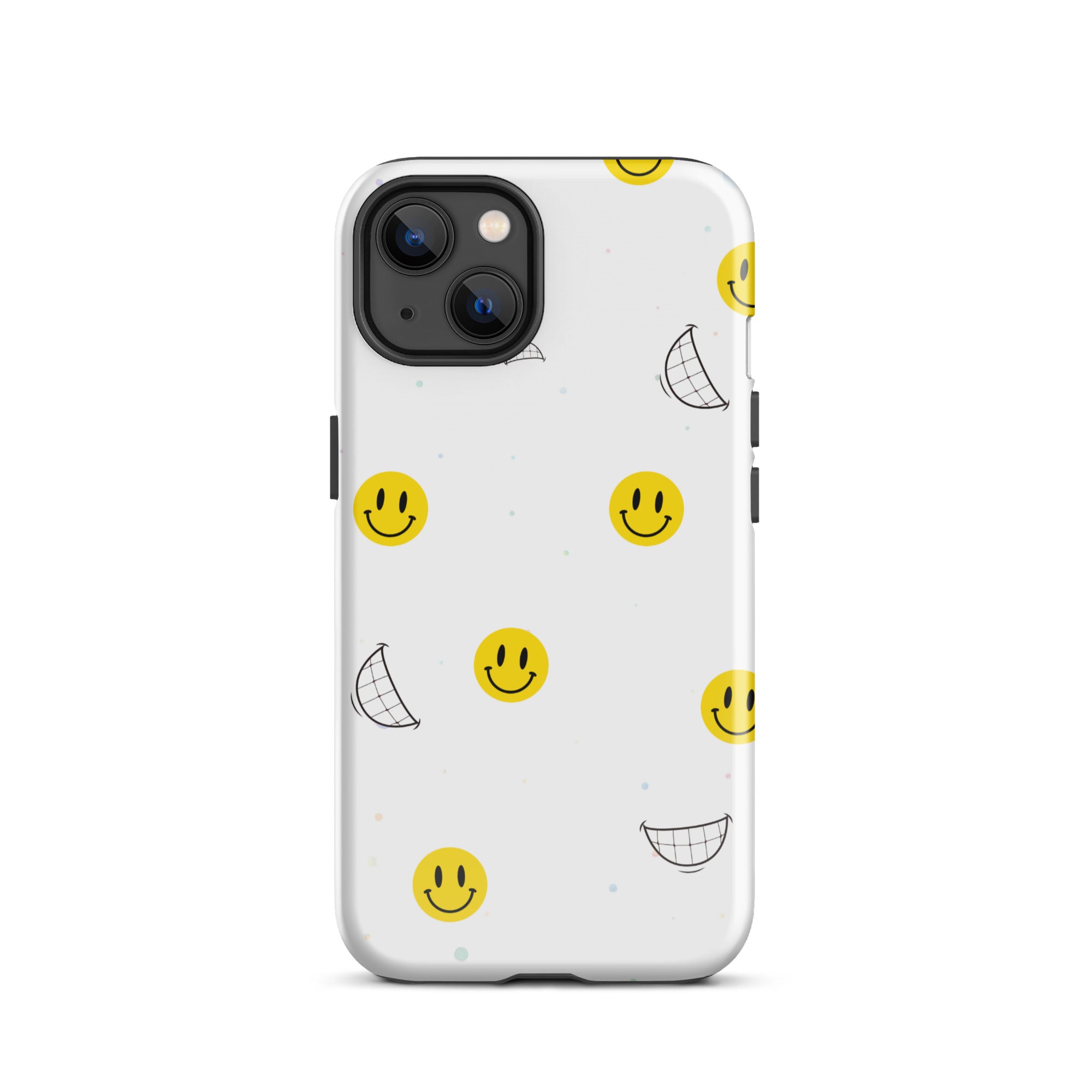 Happy Face Tough Phone Case for iPhone® 13 front