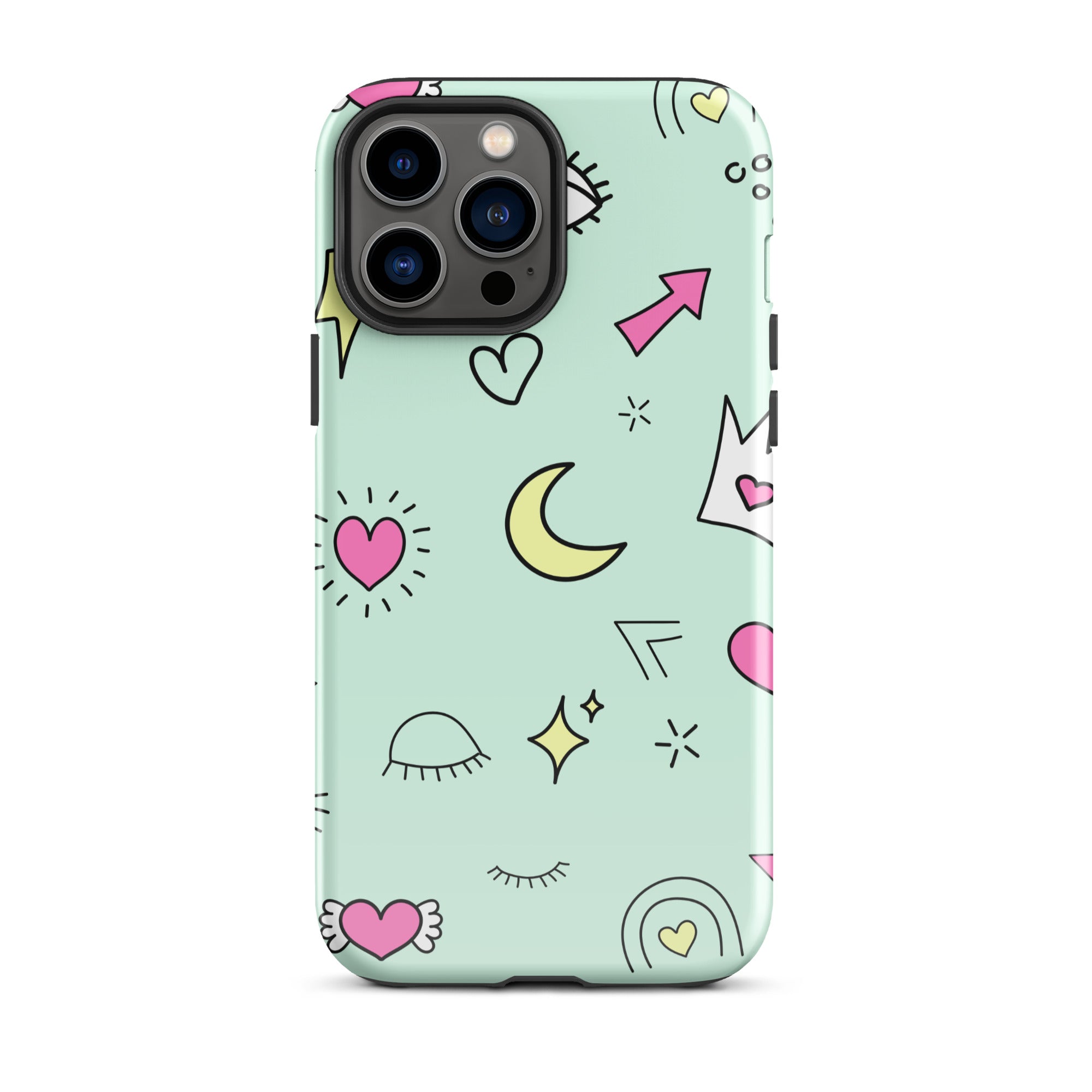 Moon Heart Tough Phone Case for iPhone® 13 Pro Max 