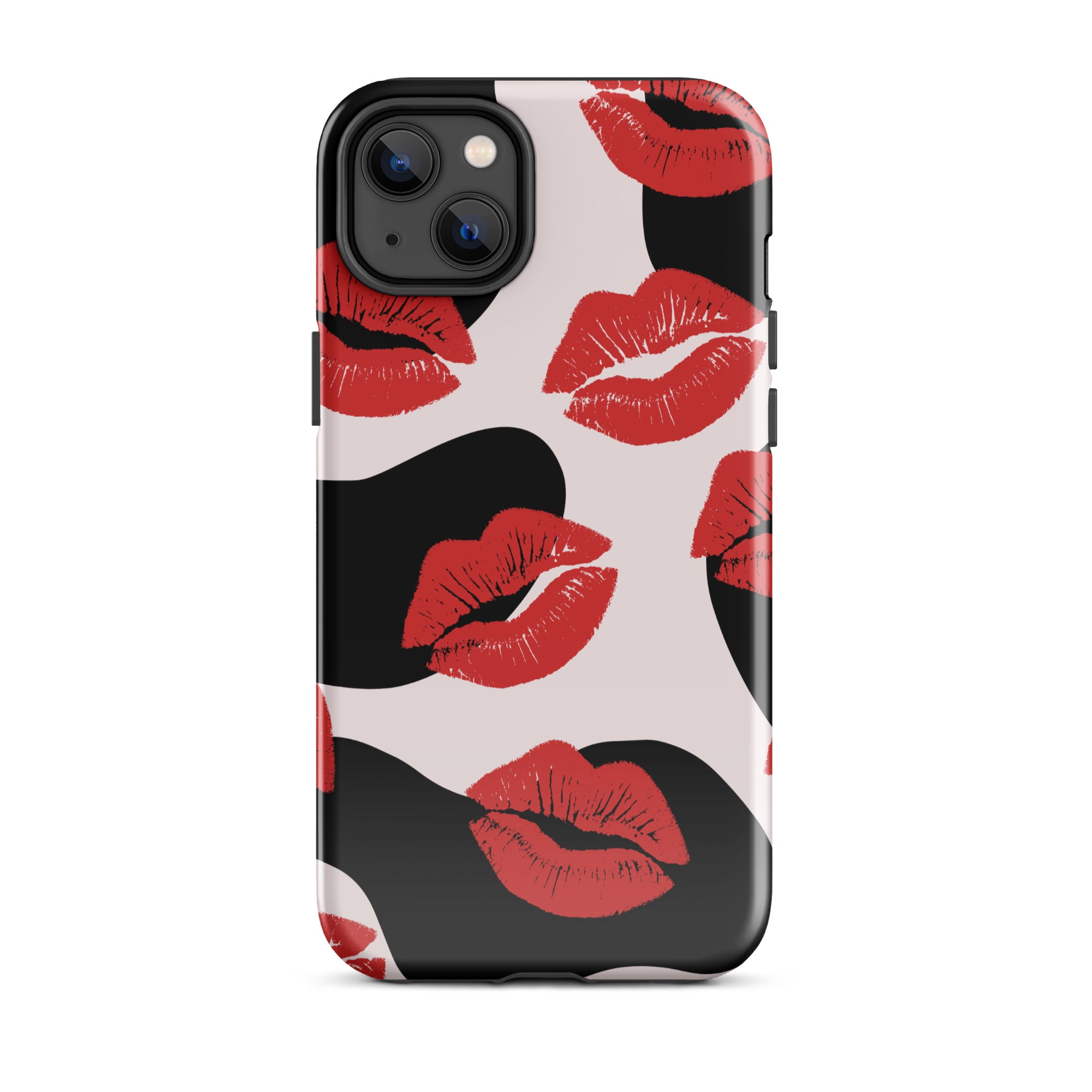 Kiss Me Tough Phone Case for iPhone® 14 Plus front 