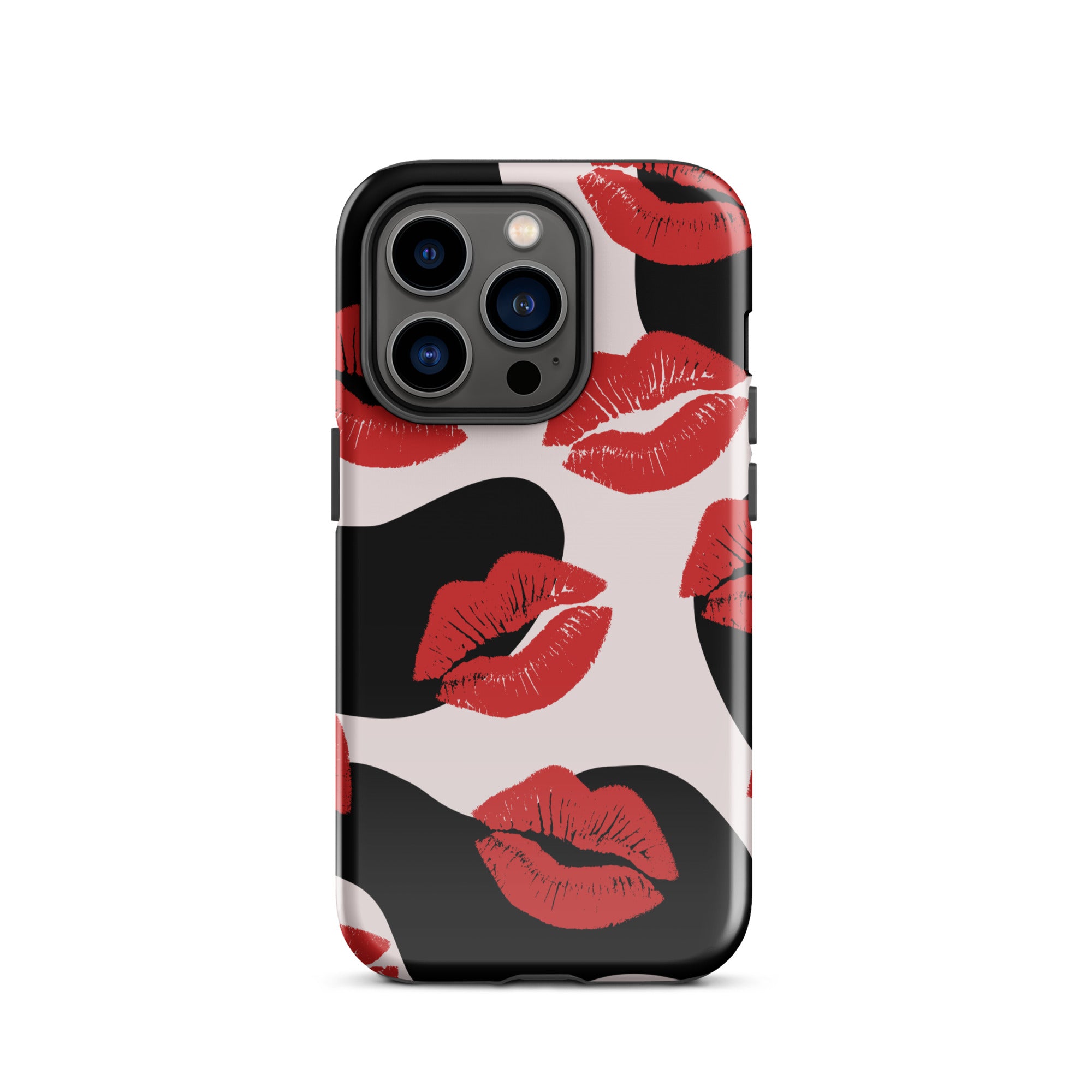 Kiss Me Tough Phone Case for iPhone® 14 Pro front 