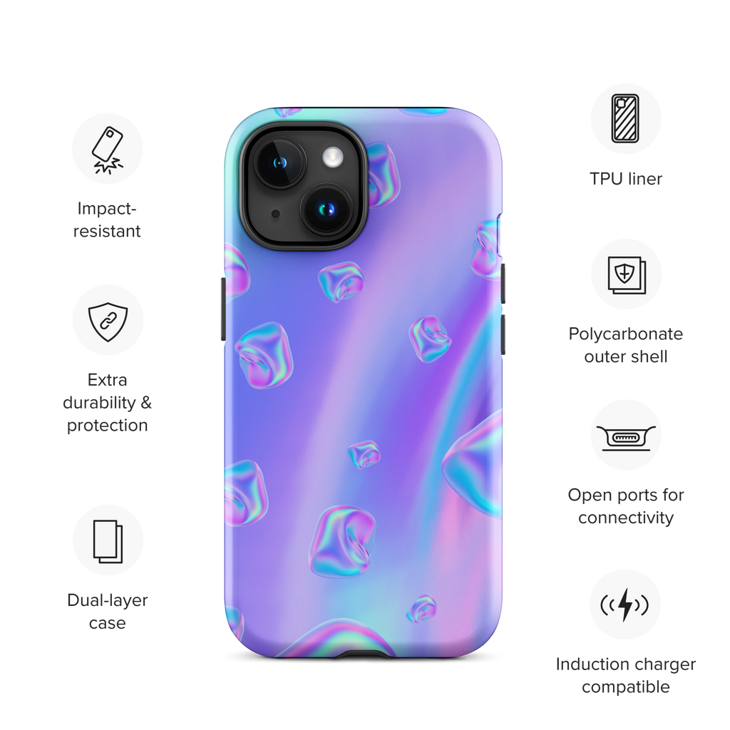 Purple Ethereal Tough Case for iPhone®