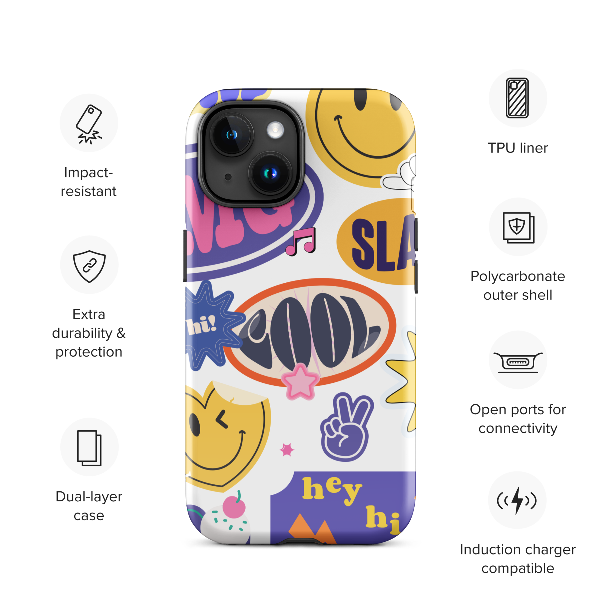 Stay Cool Tough Phone Case for iPhone®