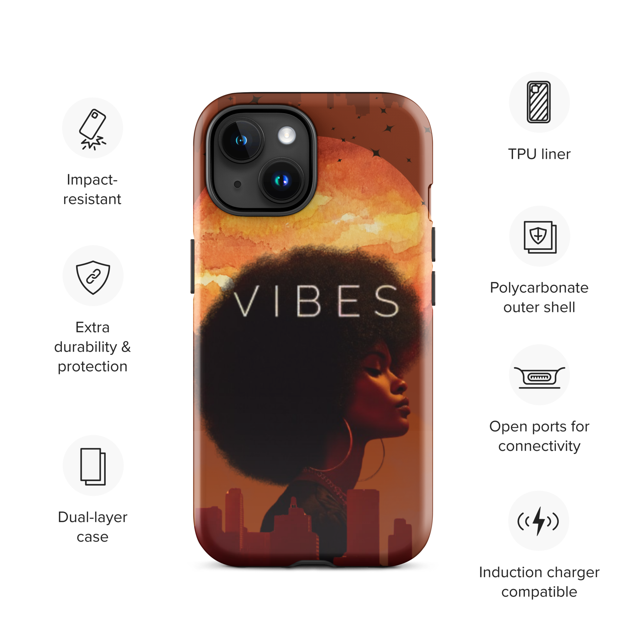 Vibes Tough Case for iPhone®