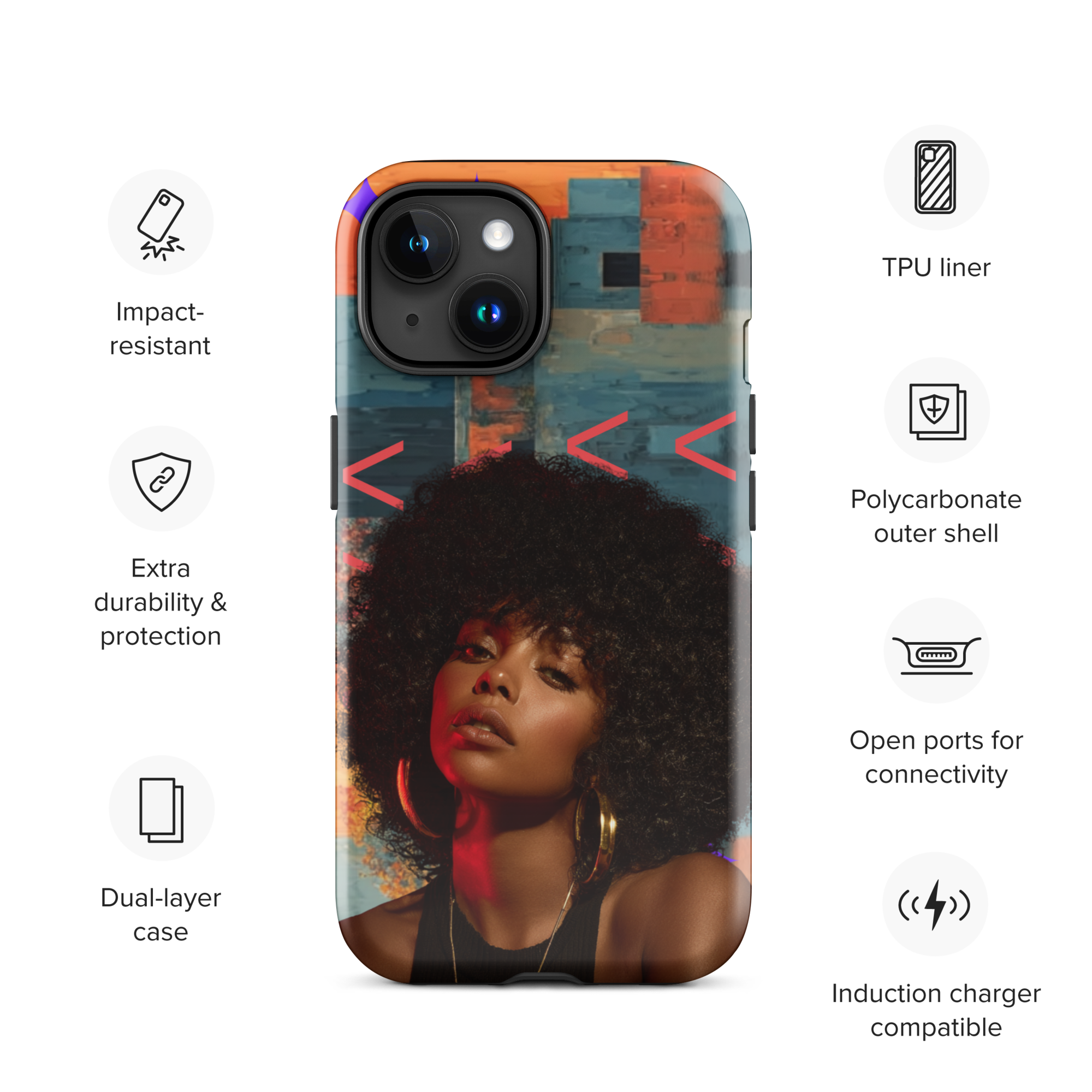 Summer Haze Tough Case for iPhone®