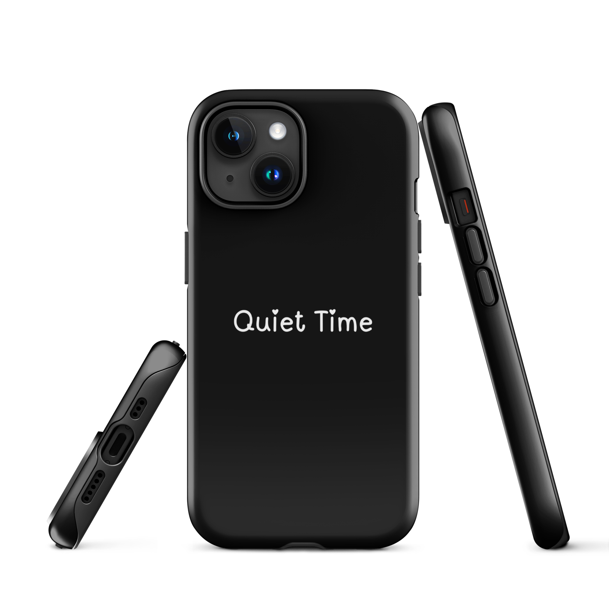 Quiet Time Tough Phone Case for iPhone® 15 front