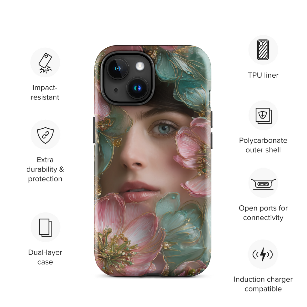Aurora Bloom - Tough Case for iPhone®