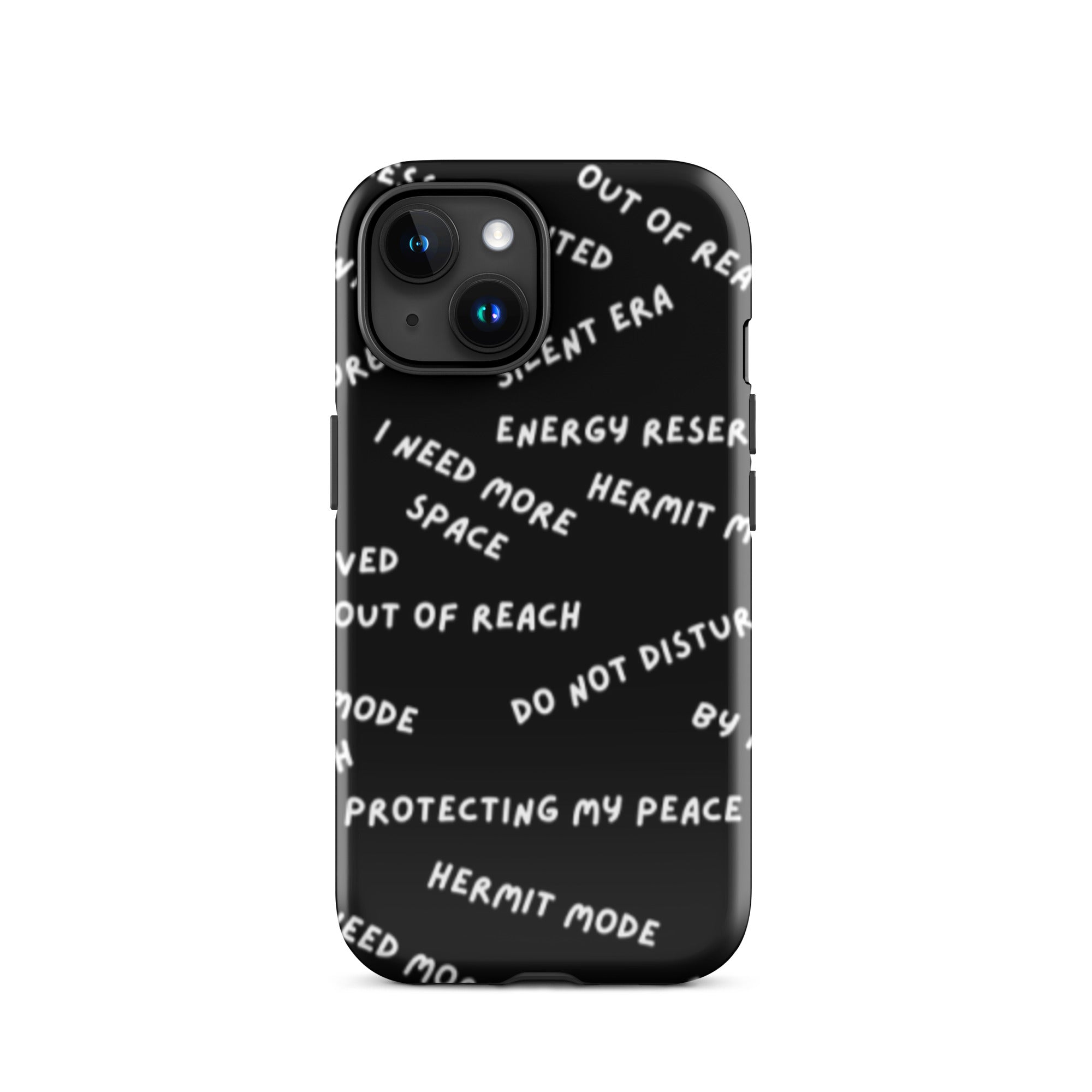 Energy Reserve Tough Phone Case for iPhone® 15 front