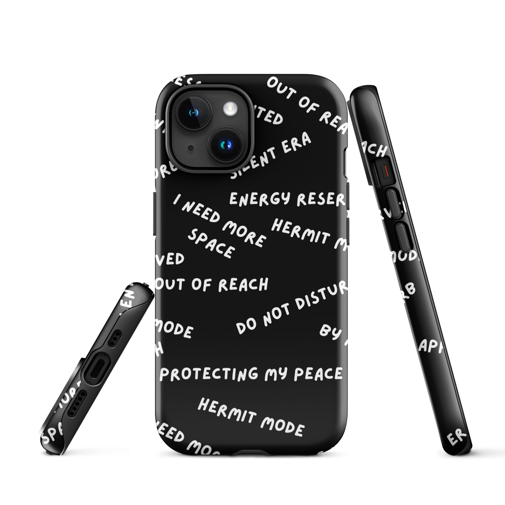 Energy Reserve Tough Phone Case for iPhone® 15 front side