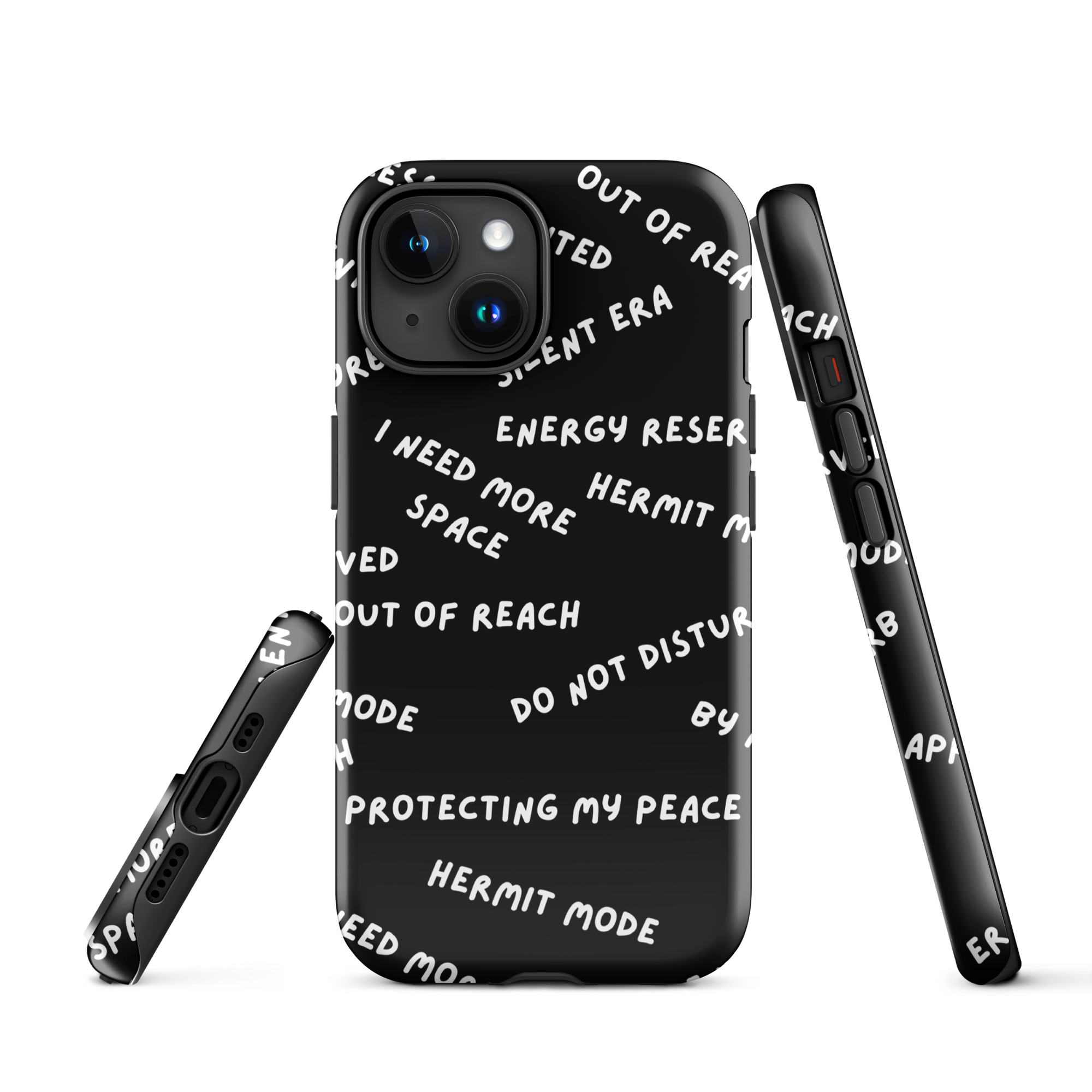 Energy Reserve Tough Phone Case for iPhone® 15 front side