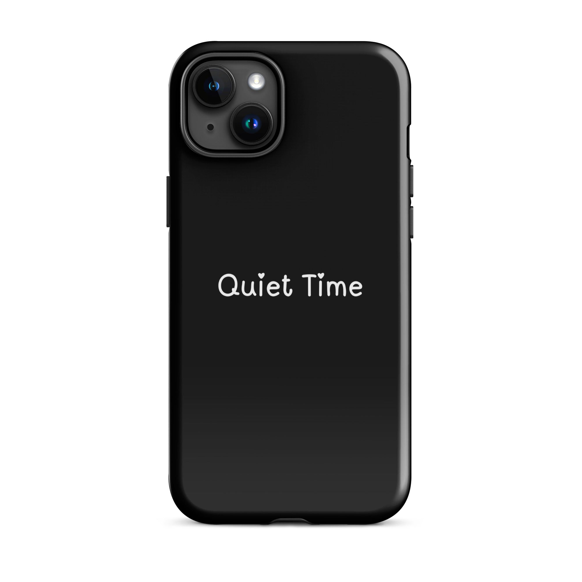 Quiet Time Tough Phone Case for iPhone® 15 Plus front 