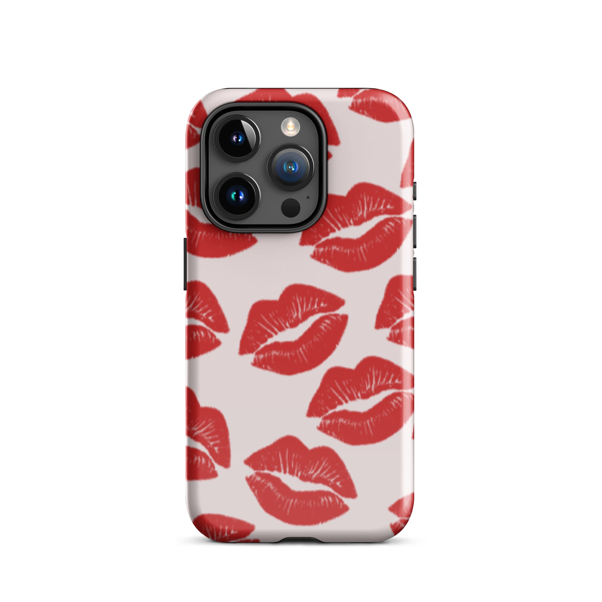 Kissable Lips Tough Phone Case for iPhone® 15 Pro front