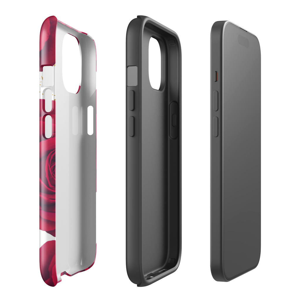 Red Rose Tough Case for iPhone®