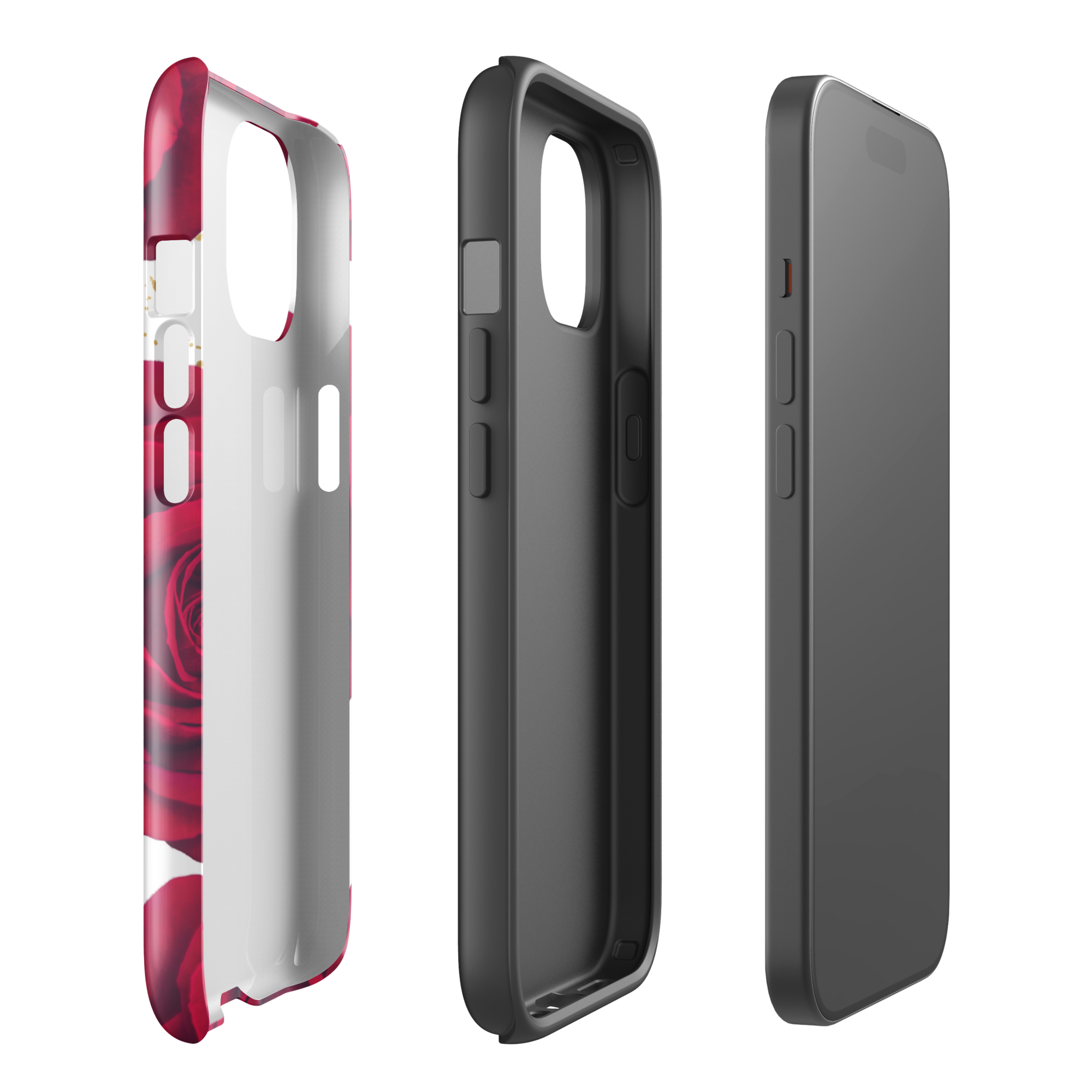 Red Rose Tough Case for iPhone®