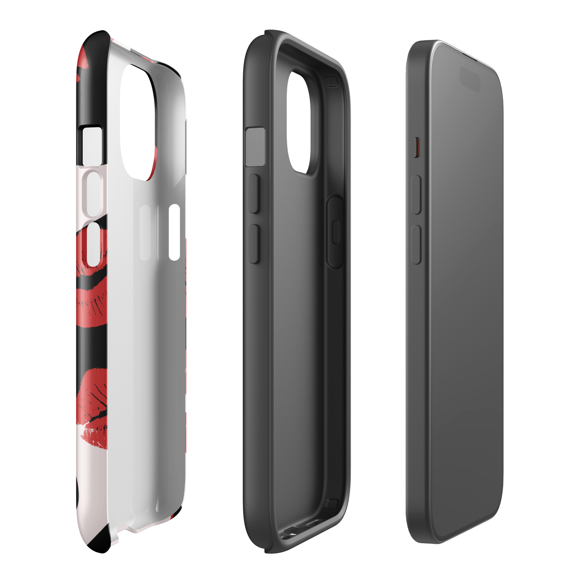 Kiss Me Tough Phone Case for iPhone® 15 right
