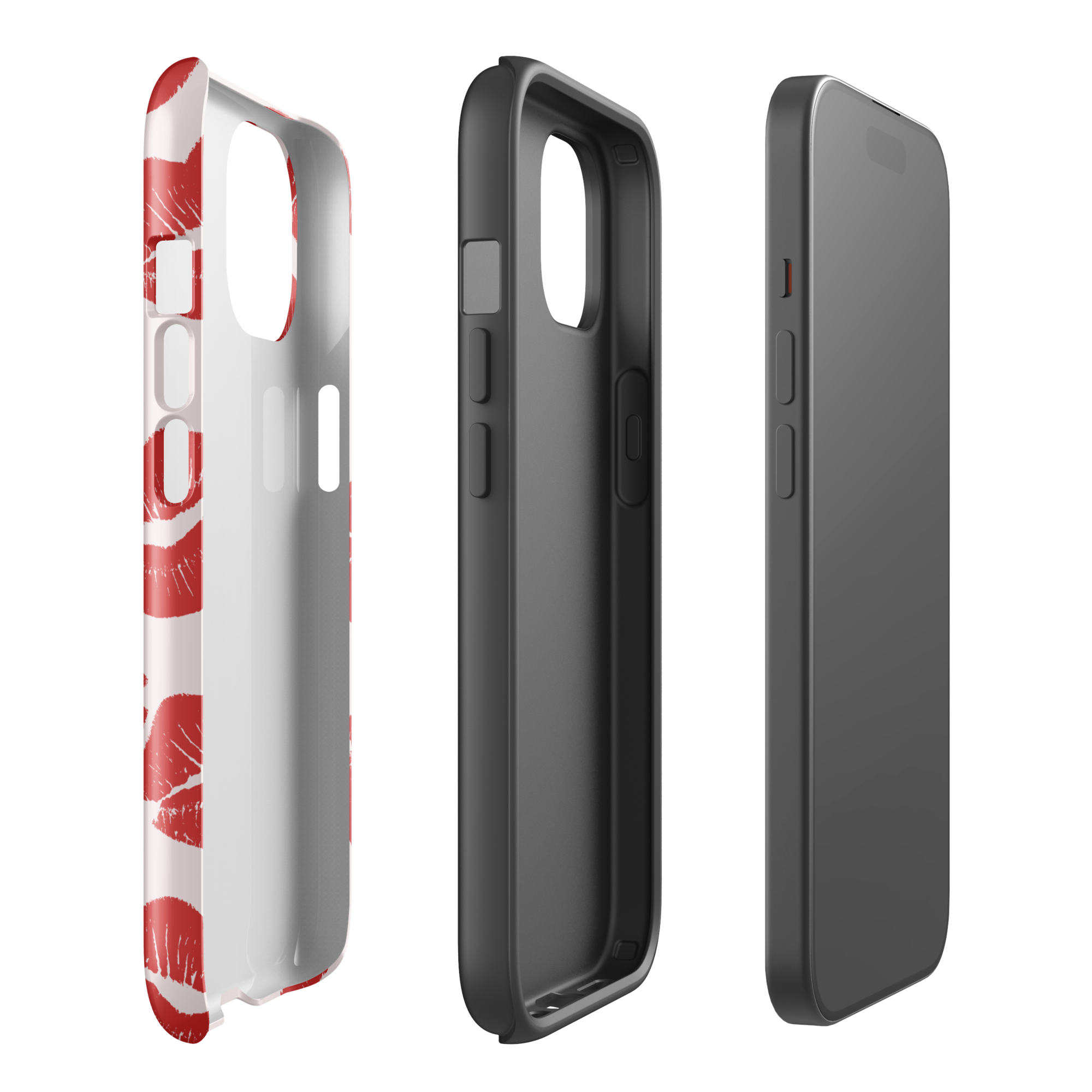 Kissable Lips Tough Phone Case for iPhone® 15 right