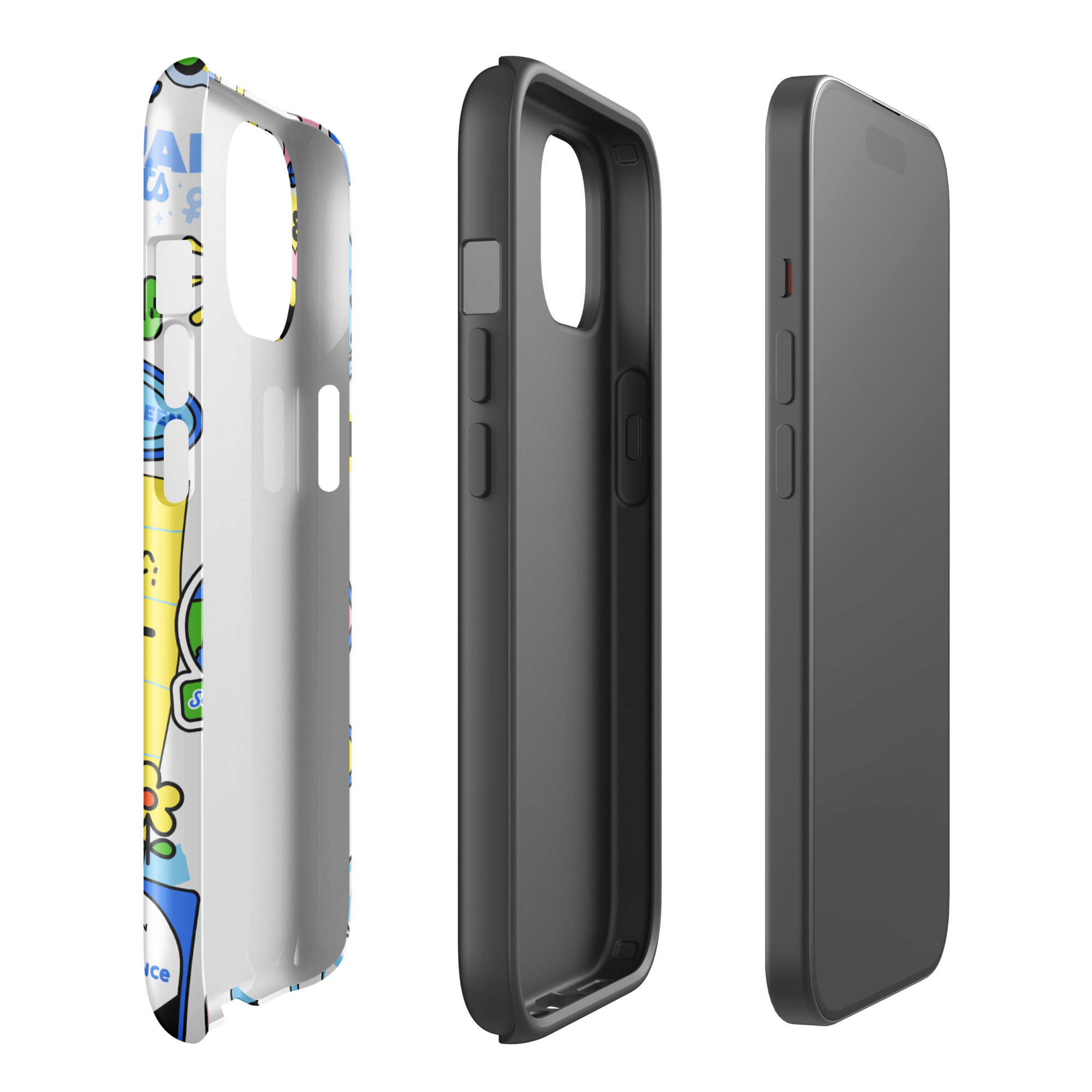 Don't Quit Tough Phone Case for iPhone® 15 right