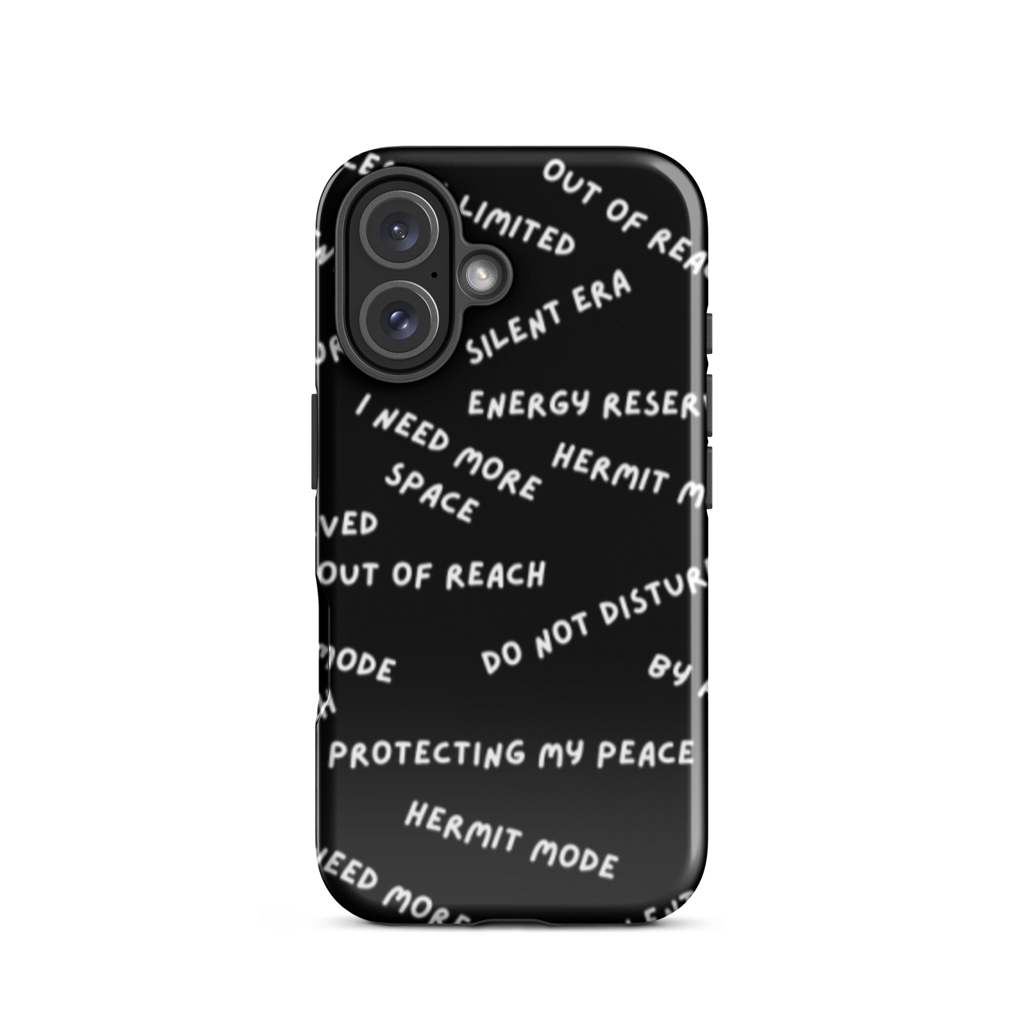 Energy Reserve Tough Phone Case for iPhone® 16 front