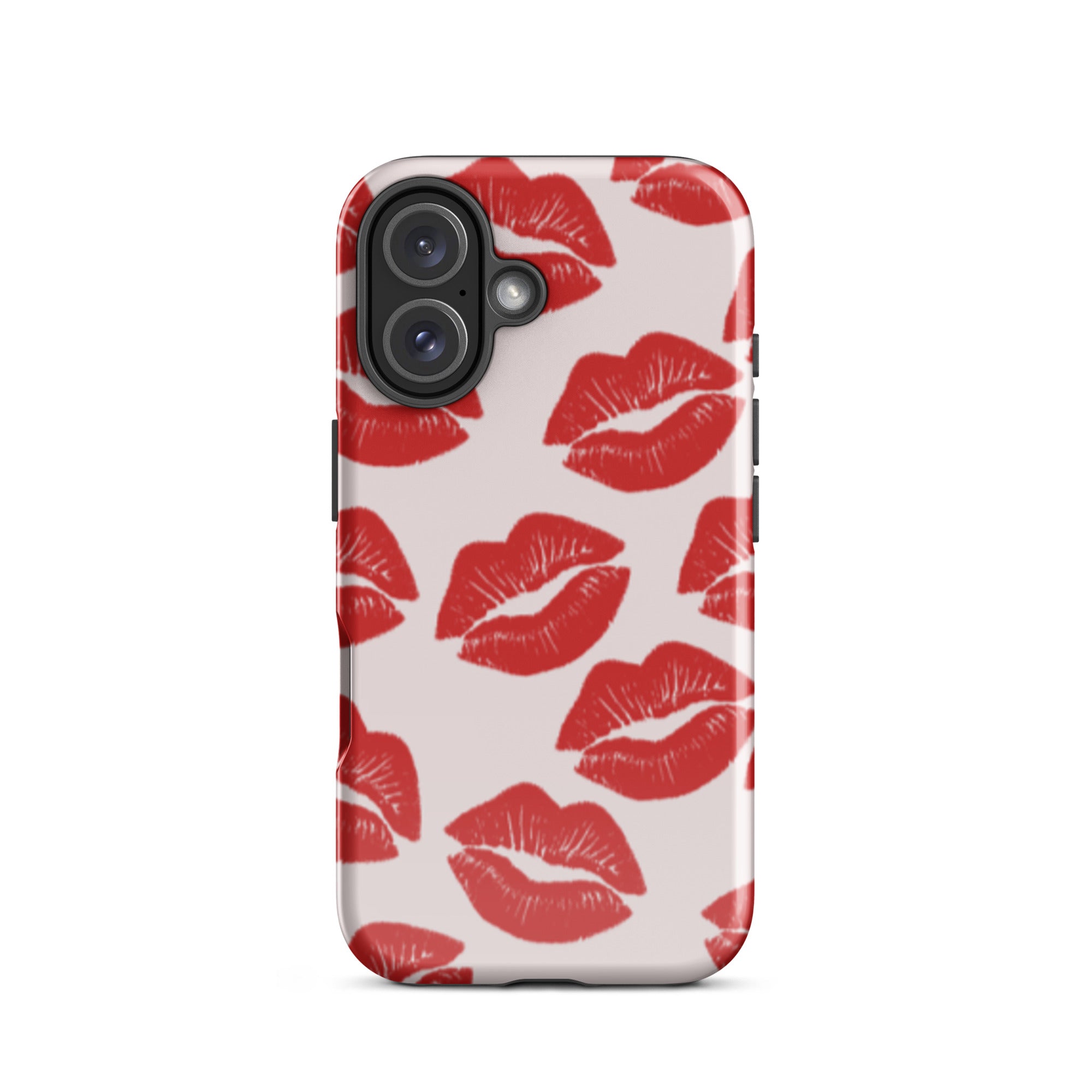 Kissable Lips Tough Phone Case for iPhone® 16 front 