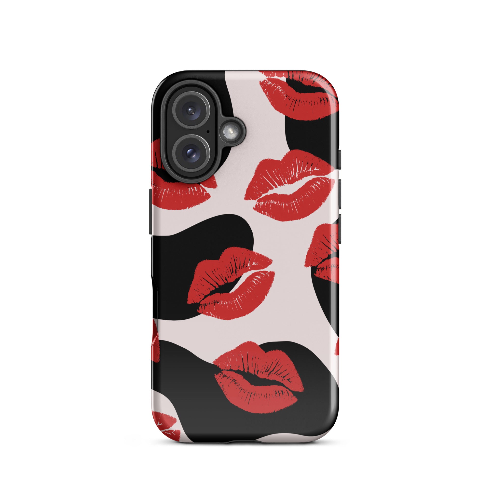 Kiss Me Tough Phone Case for iPhone® 16 front
