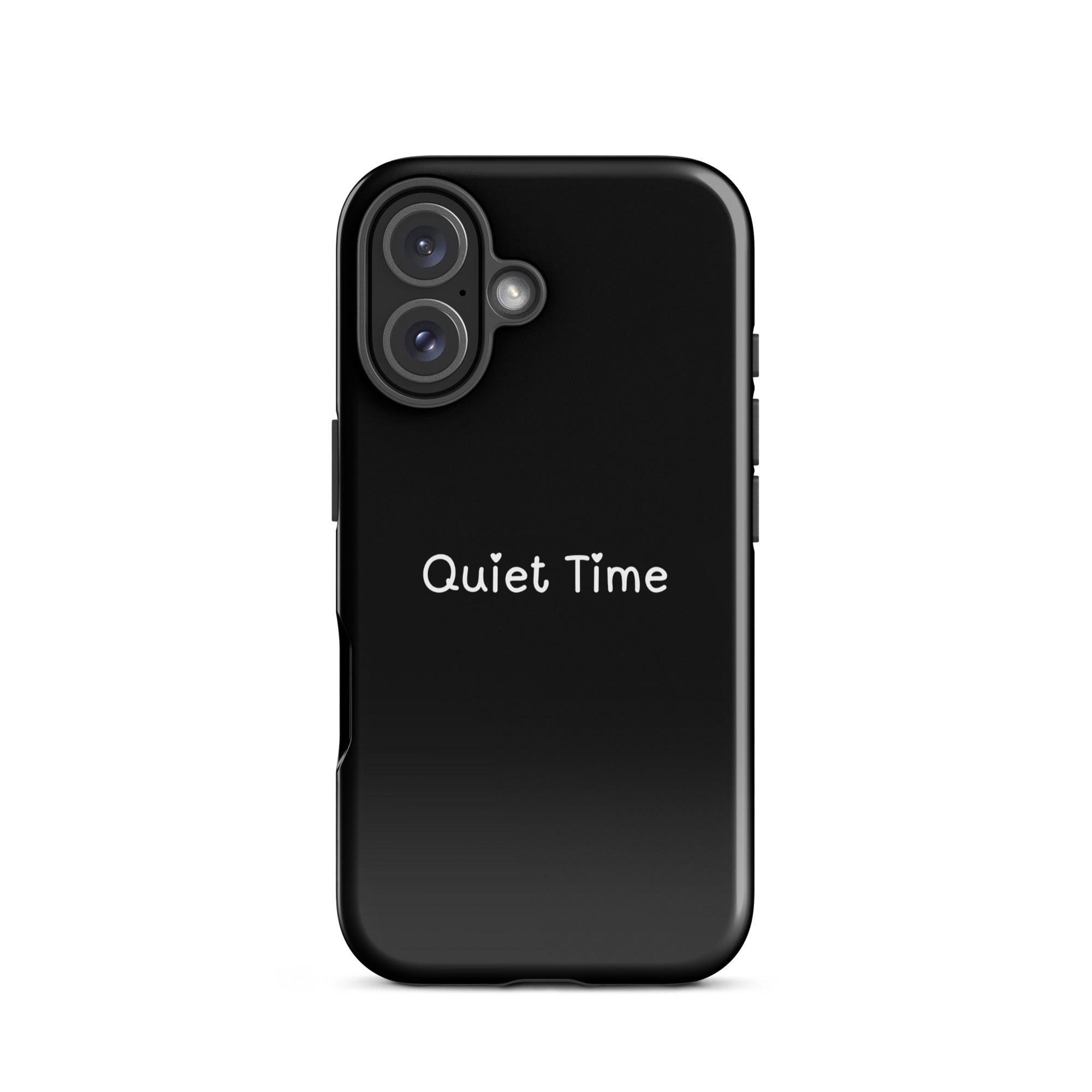 Quiet Time Tough Phone Case for iPhone® 16 front