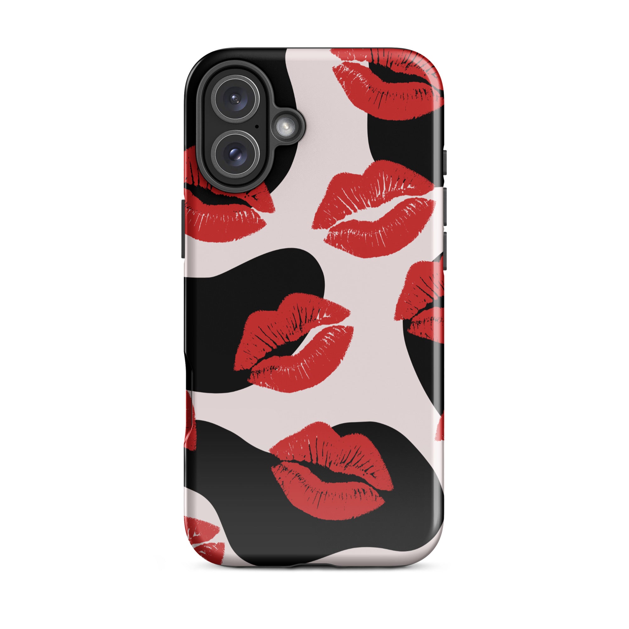  Kiss Me Tough Phone Case for iPhone® 16 Plus front 