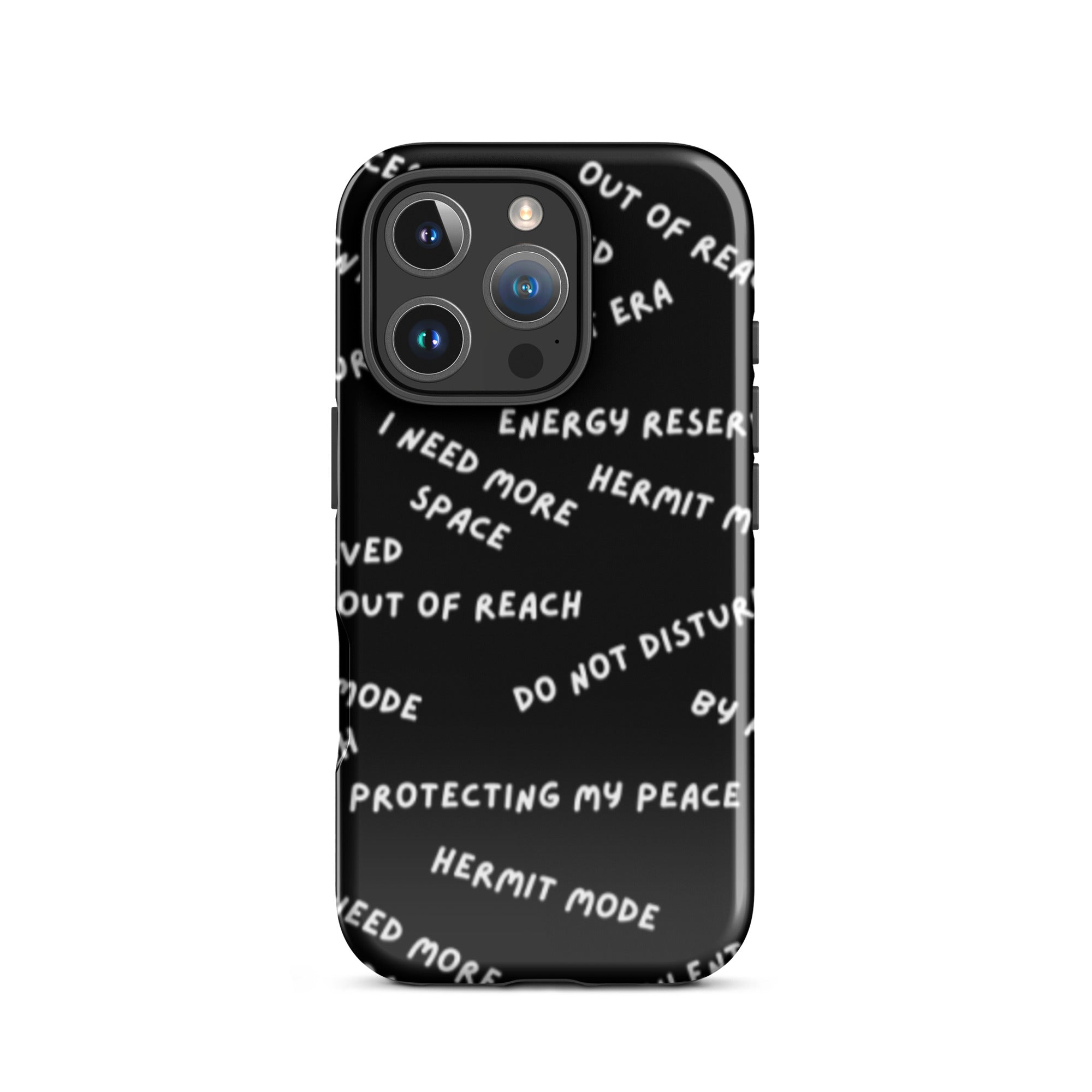 Energy Reserve Tough Phone Case for iPhone® 16 Pro front 
