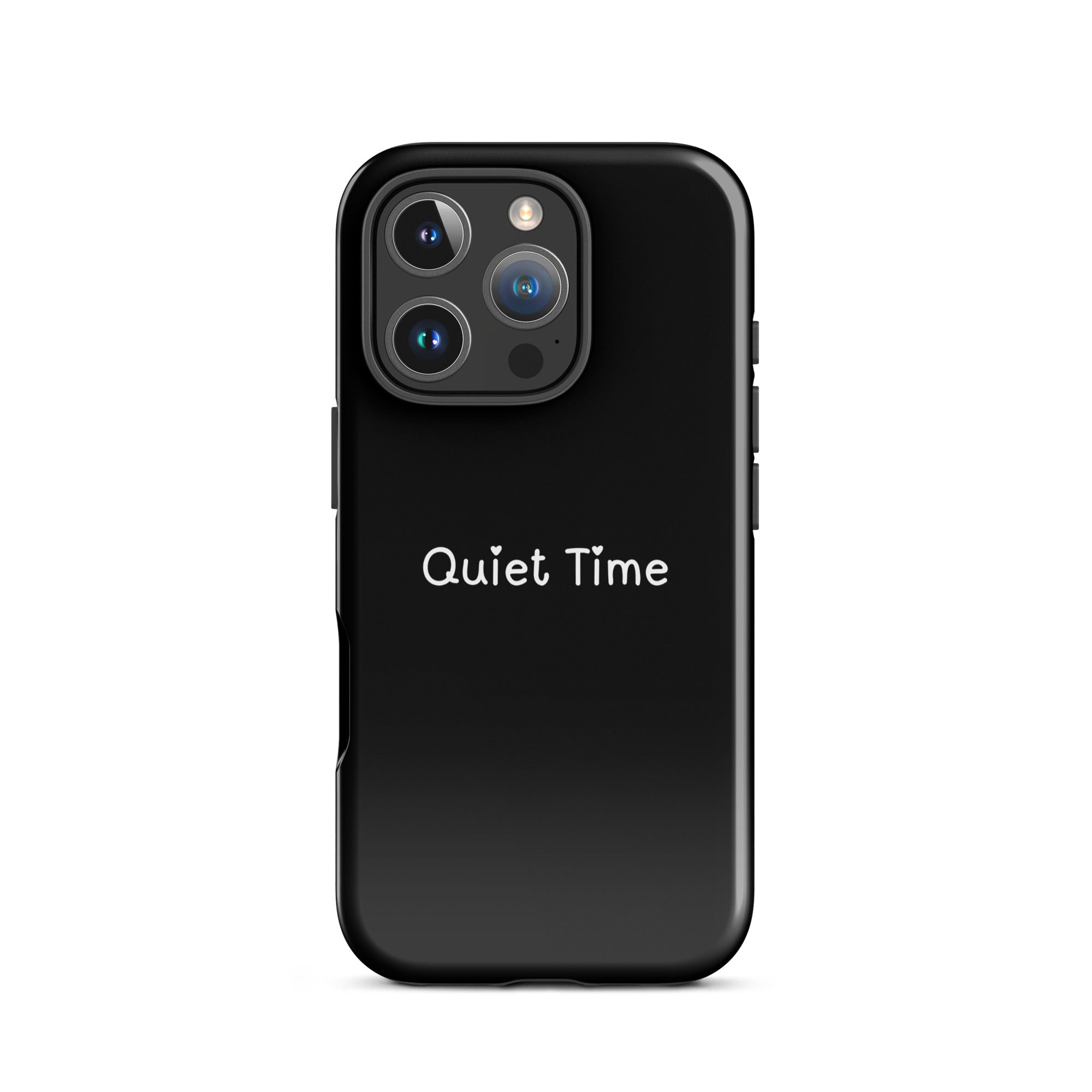 Quiet Time Tough Phone Case for iPhone® 16 Pro front