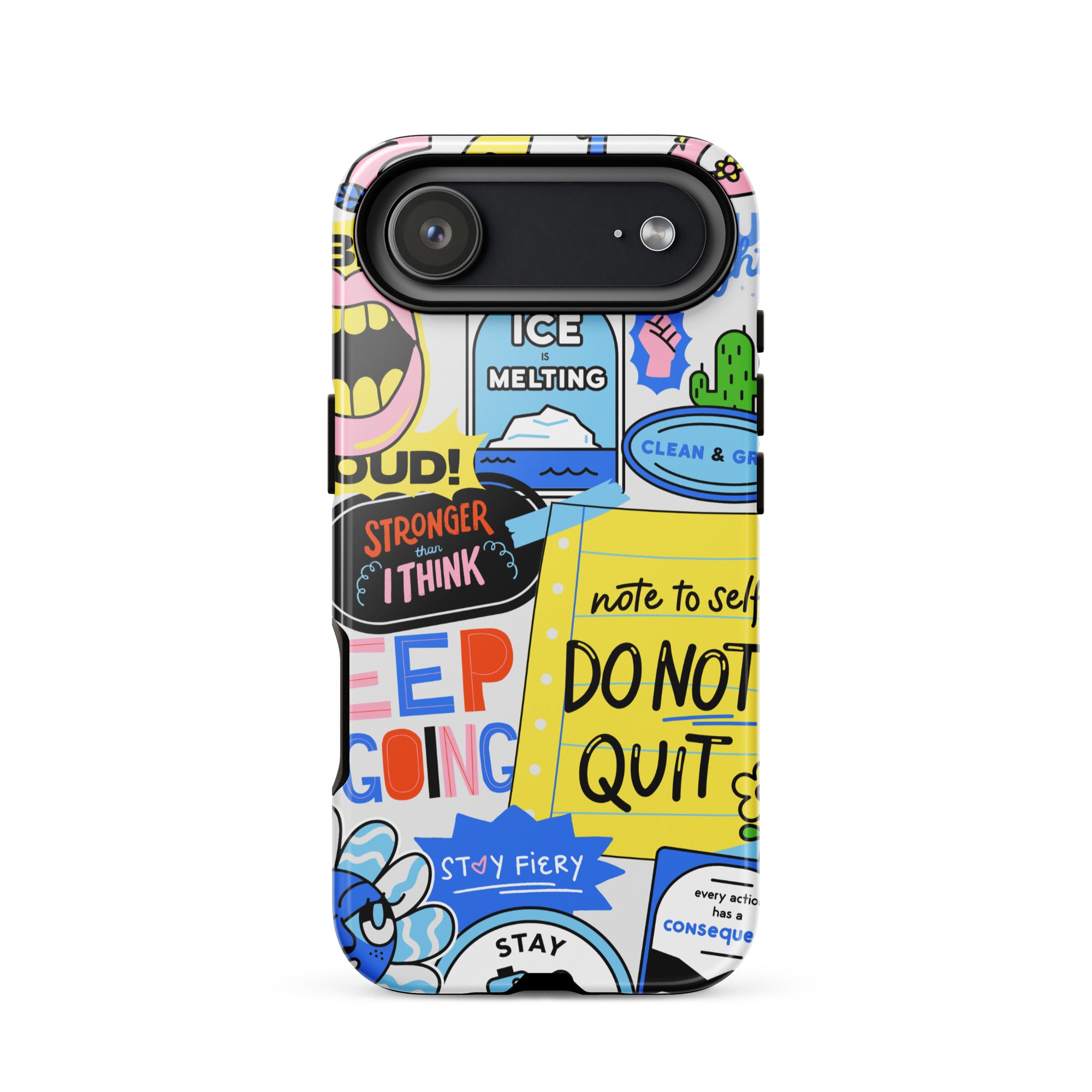 Don't Quit Tough Phone Case for iPhone® 17 Air front