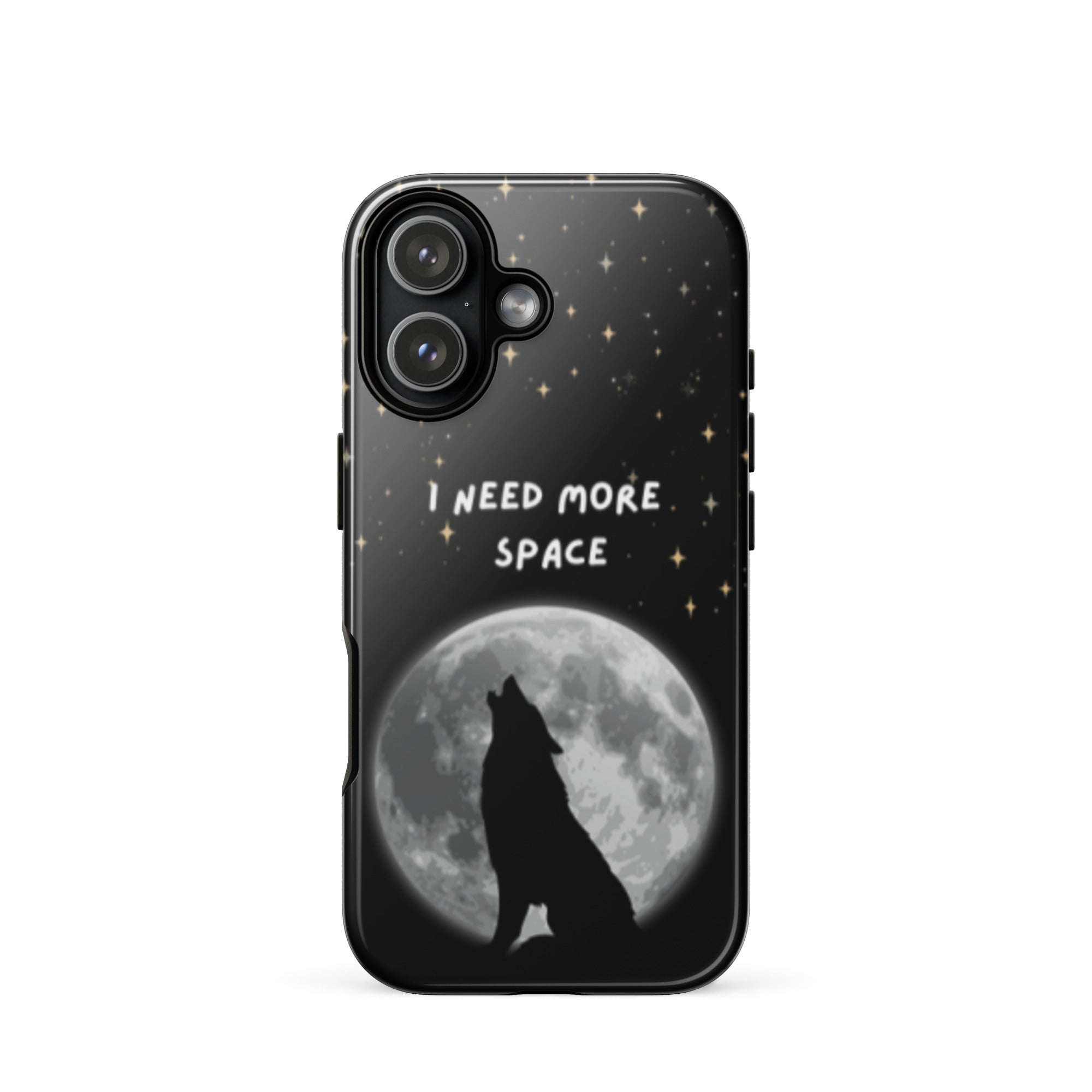 Need More Space Tough Phone Case for iPhone® 17 front