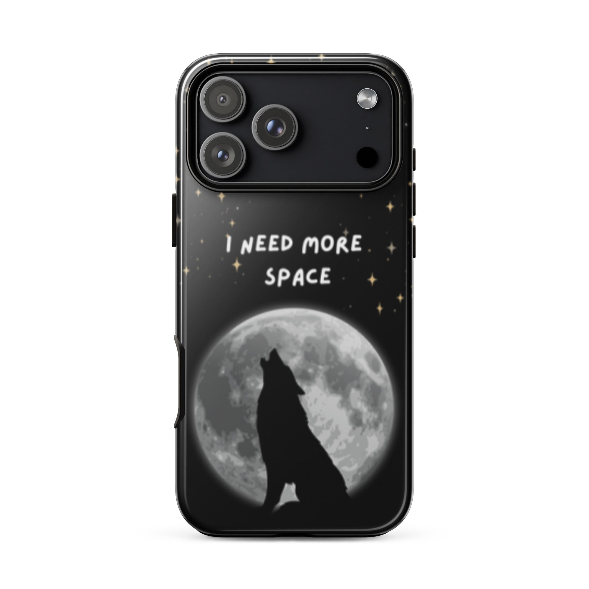 Need More Space Tough Phone Case for iPhone® 17 Pro Max front